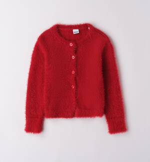 Cardigan iDO per bambina ROSSO
