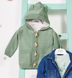 Cardigan invernale neonato