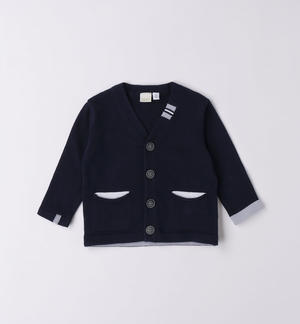 Cardigan neonato in tricot