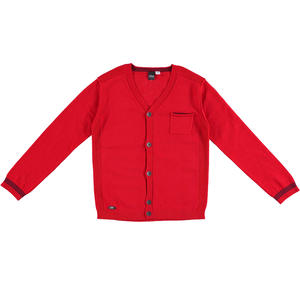 Maglia a Maniche Corte Bambino Vans Off The Wall Og 66-B Rosso VANS