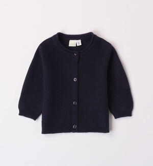 Cardigan per bimba con fiocco