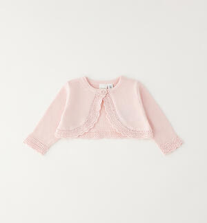 Cardigan per neonata iDOMini ROSA