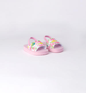 Ciabatte mare bambina fiorellini