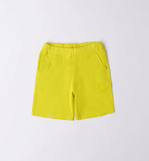 Comodo pantalone corto bambino VERDE