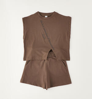 iDO girls' set BROWN