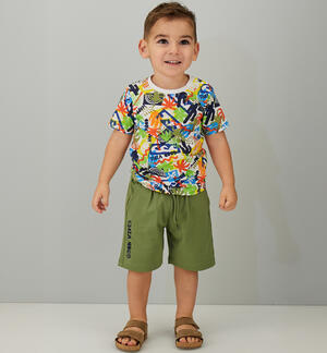 100% cotton boys' outfit