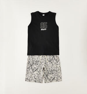 100% cotton outfit for boys