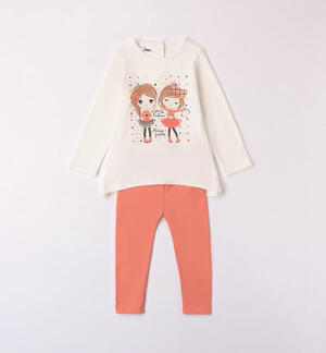 Completo bambina 100% cotone