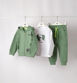 Completo bambino 3 pezzi VERDE