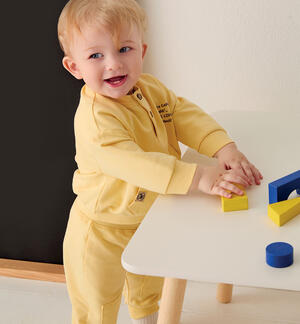 Completo bimbo sportivo GIALLO