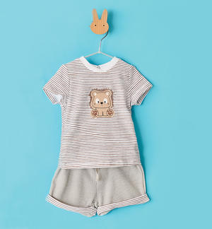 Short baby boy animal outfit