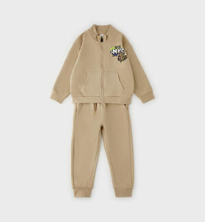 Two-piece suit for children BEIGE