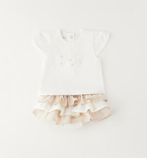 Completo due pezzi neonata