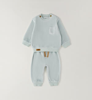 Completo due pezzi neonato VERDE