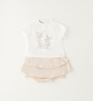 Completo estivo per neonata