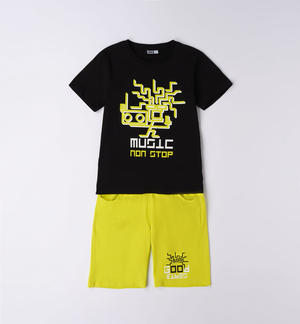 Boy's summer outfit BLACK