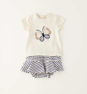 Completo neonata due pezzi