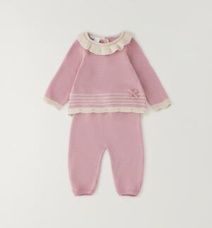 Completo neonata in cotone