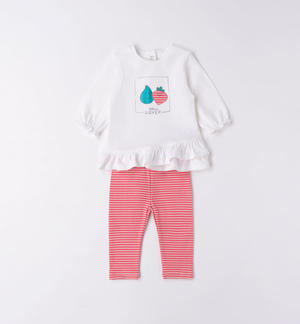 Completo neonata t-shirt e leggings