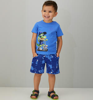 iDO boys' outfit BLUE