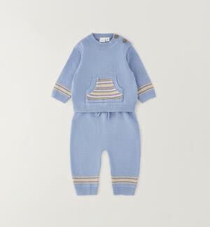 Newborn first outfit set LIGHT BLUE