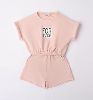 Completo ragazza t-shirt e shorts