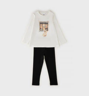 Completo T-shirt e Leggings bambina