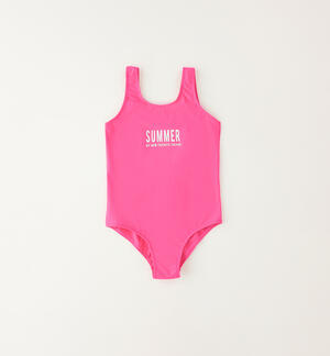 Costume mare per ragazza FUCSIA