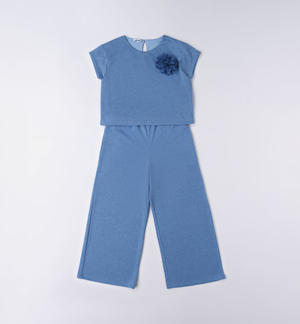 Elegante completo ragazza BLU