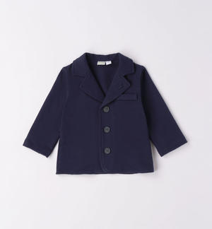 Elegante giacca neonato in felpa
