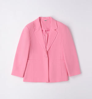 Elegante giacca ragazza ROSA
