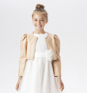 Girl's elegant jacket BEIGE