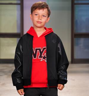 Felpa bambino con cappuccio