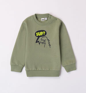 Boys' dinosaur sweatshirt