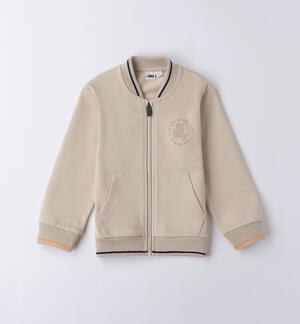 Felpa con zip bambino