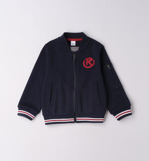 Felpa con zip bambino