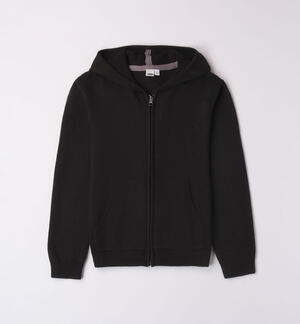 Felpa con zip e cappuccio ragazzo