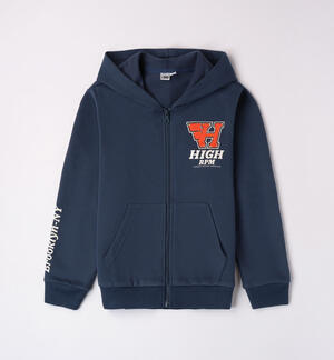 Felpa con zip per ragazzo