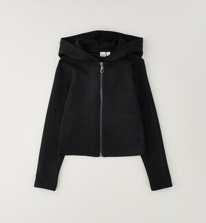 Felpa full-zip ragazza