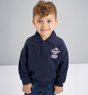 Felpa polo bambino