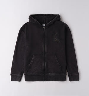 Felpa ragazzo con zip