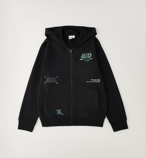 Felpa ragazzo full-zip