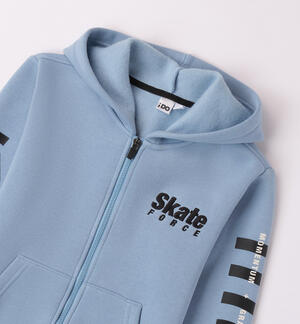 Skate-themed sweatshirt for boys