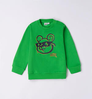 Boys' green sweatshirt