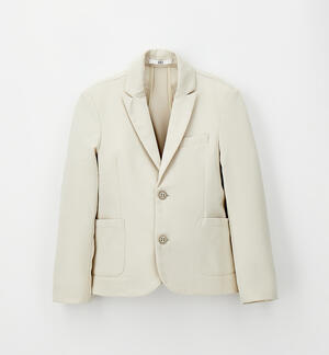 Giacca elegante ragazzo PANNA