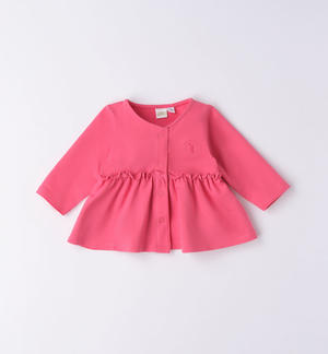 Baby girl fleece jacket RED