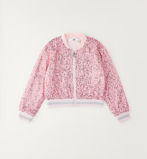 Girls' sequined jacket