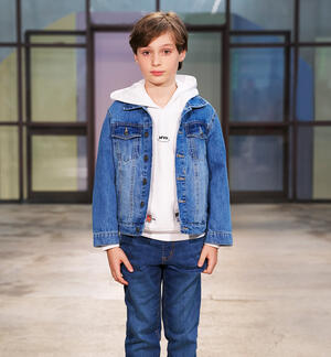 Giacchetto di jeans ragazzo
