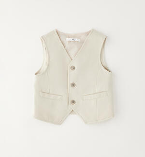 Gilet cerimonia bambino PANNA