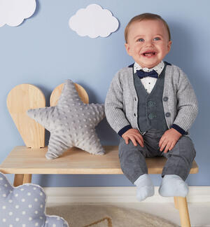 Velvet waistcoat for boys